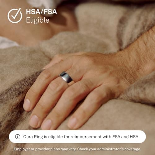Oura Ring 4 - Silver - Size 8 - Size Before You Buy - Image 5