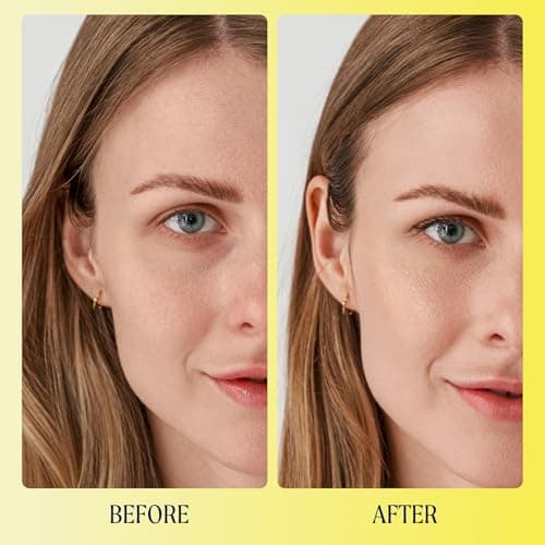 Kinship Brightwave Vitamin C Under Eye Brightener Cream for Sensitive Skin | Dark Circles Under Eye Treatment | Diminishes Fine Lines | Hydrating Eye Cream w/Antioxidants | Fragrance Free, (0.5 Oz) - Image 3