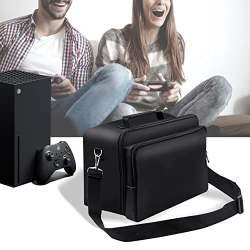 Mcbazel Xbox Series X Carry Case, Travel Case Bag Carrying Case for Xbox Series X Console/Controller/Cables/Other Xbox Series X Accessories, Black, Travel Case - Image 6