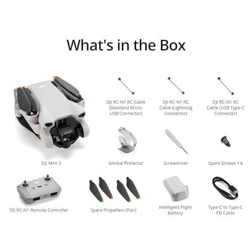 DJI Mini 3, Drones with Camera for Adults 4K, 38-min Flight Time, up to 32800ft (10km) Video Transmission, True Vertical Shooting, GPS Auto Return Integrated, Mini Drone with Camera for Beginners - Image 6