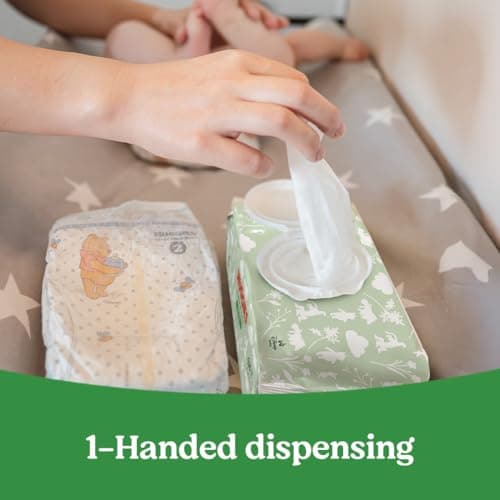 Huggies Natural Care Sensitive Baby Wipes, Unscented, Hypoallergenic, 6 Flip-Top Packs (288 Wipes Total) - Image 8