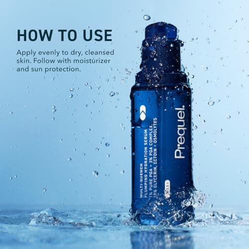 Prequel Skin Multi-Quench Plumping Hydration Serum for Face. Intensive Hydrating Facial Serum for Women with PGA Complex and Moisture-Binders. Deep Moisturizing for Dry and Sensitive Skin, 1.7oz - Image 6