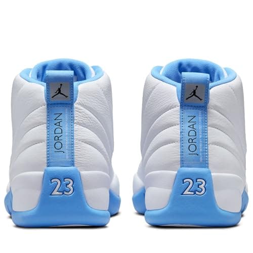 WHITE AND UNIVERSITY BLUE AIR JORDAN 12 RETRO - Image 5