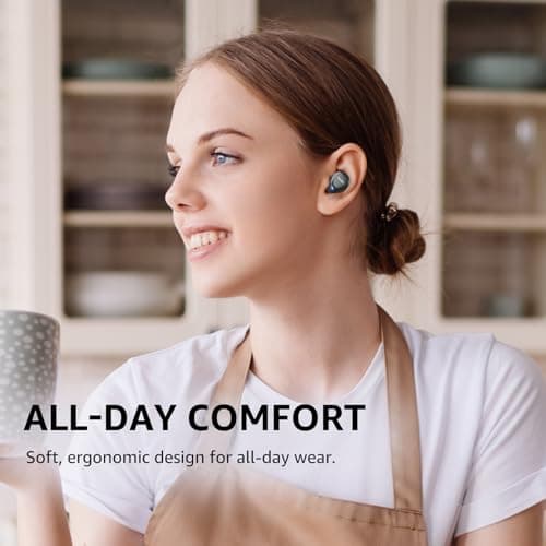 TOZO A1 Wireless Earbuds Bluetooth 5.3 Light Weight in Ear IPX5 Waterproof Headphones 2 Mic for AI Calls, Immersive Premium Sound Bass Headset with Charging Case, 32 Presets EQ Customization via App - Image 4