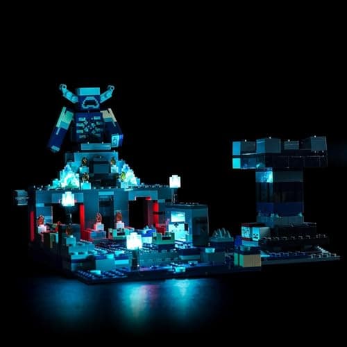 LocoLee LED Light Kit for Lego Minecraft The Deep Dark Battle 21246 (NOT Include The Lego Set), Decor Lighting Compatible with Deep Dark Battle Warden for Fans - NOT Included Model, Just Lights - Image 8