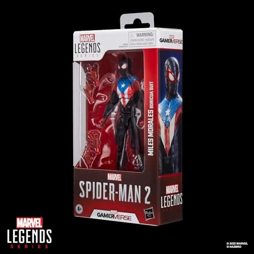 Marvel Legends Series Gamerverse Miles Morales Boricua Suit, Spider-Man 2 Video Game-Inspired Collectible 6 Inch Action Figure - Image 10