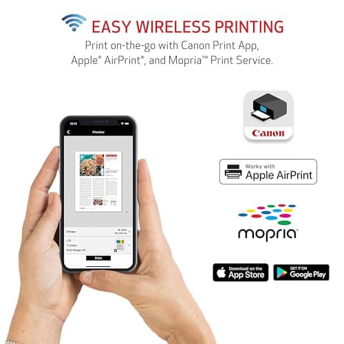 Canon PIXMA TS6420a All-in-One Wireless Inkjet Printer [Print, Copy, Scan], Works with Alexa - Image 5
