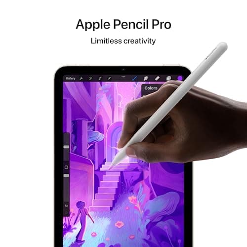 Apple iPad mini (A17 Pro): Apple Intelligence, 8.3-inch Liquid Retina Display, 128GB, Wi-Fi 6E, 12MP Front/12MP Back Camera, Touch ID, All-Day Battery Life with AppleCare+ (2 Years) — Space Gray - Image 3