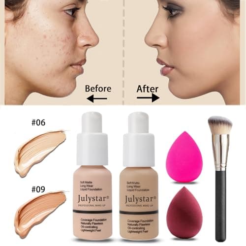 All in One Makeup Kit for Women Full Kit, Makeup Set 12 Colors Eyeshadow, Foundation & Primer, Lipsticks, Eyeliner, Mascara, Contour Stick, Brow Soap, Brush & Sponge, Make Up Gift Set for Women, Teens - Image 3
