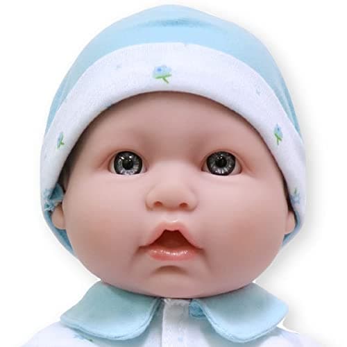 JC Toys, La Baby 16-inch Blue Washable Soft Body Boy Baby Doll with Accessories - For Children 12 Months and older, Designed by Berenguer - Image 4
