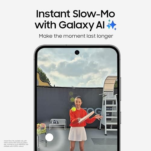 SAMSUNG Galaxy S24 FE AI Phone, 128GB Unlocked Android Smartphone, High-Res 50MP Camera, Long Battery Life, AMOLED Bright Display, US Version, 2024, US 1 Yr Warranty, Graphite - Image 5