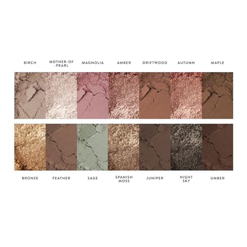 LAURA GELLER NEW YORK The Delectables Earthy Essentials Baked Eyeshadow Palette | 14 Pigmented Eyeshadows Blendable Natural Look - Image 6