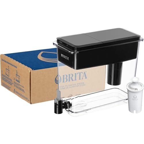 Brita UltraMax Large Water Dispenser With Standard Filter, BPA-Free, Reduces Copper, Cadmium and Mercury Impurities, Lasts 2 Months or 40 Gallons, Includes 1 Filter, Kitchen Accessories, Large 27-Cup - Image 15