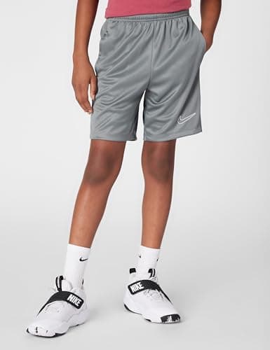 Nike Unisex Kids Trophy23 Dri-Fit Training Shorts, Smoke Grey/Smoke Grey/White, X-Large - Image 2