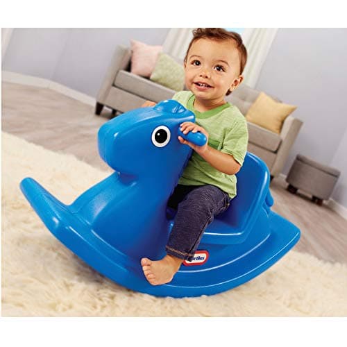 Little Tikes Rocking Horse Blue, 33.00 L x 10.00 W x 17.50 H Inches - Image 3