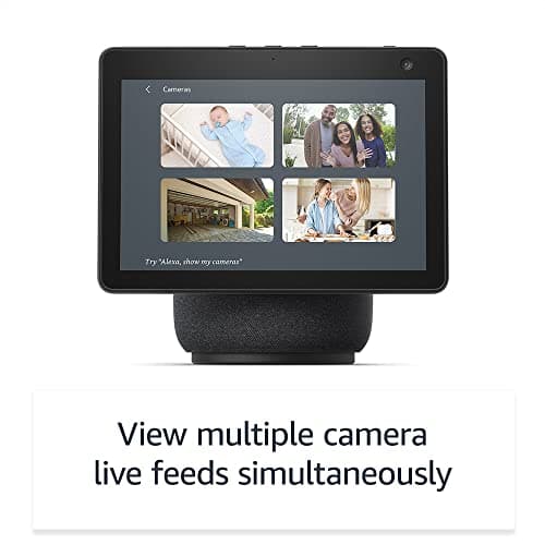 Amazon Echo Show 10 (newest model), HD smart display with premium sound, motion and Alexa, Glacier White - Image 2