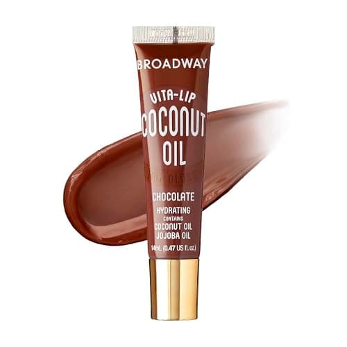 Ruby Kisses Broadway Vita-Lip Tinted Lip Gloss Set (3 Pack Cocoa, Butter, Chocolate) Ultra-Hydrating Coconut + Jojoba Oil & Soothing Formula with Vitamins, High-Shine Non-Sticky Finish Lip Balm - Image 7