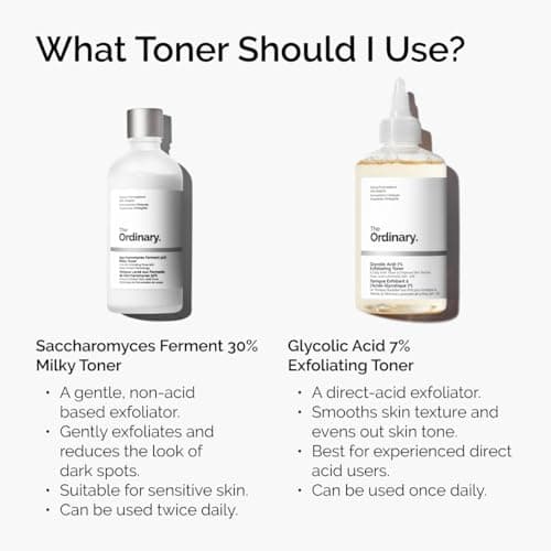 The Ordinary Glycolic Acid 7% Exfoliating Toner, Brightening and Smoothing Daily Toner for More Even-Looking Skin Tone, 3.4 Fl Oz - Image 6