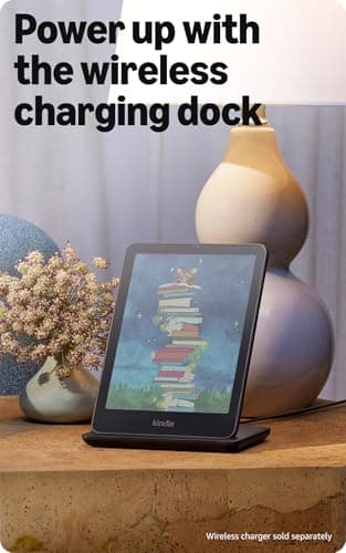 Amazon Kindle Colorsoft Signature Edition 32GB (newest model) – With color display, auto-adjusting front light, wireless charging, and long battery life - Metallic Black - Image 5