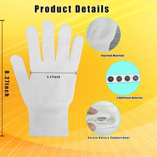 VICAITOYS Toys for Ages 8-13 LED Gloves Toys for Boys Age 8-10 Light Up Gloves, Light Up for Kids Birthday Easter Gift Cool Fun Toys for 8-13 Year Old - Image 4