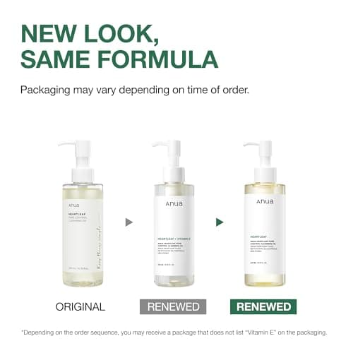 Anua Heartleaf Pore Control Cleansing Oil, Oil Cleanser for Face, Makeup Blackhead Remover, Korean Skin Care 6.76 fl oz(200ml) (original) - Image 2