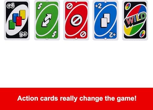 Mattel Games UNO Card Game in a Collectible Storage Tin for Kids, Adults, Families, Parties & Travel, 2 to 10 Players (Amazon Exclusive) (Amazon Exclusive) - Image 4