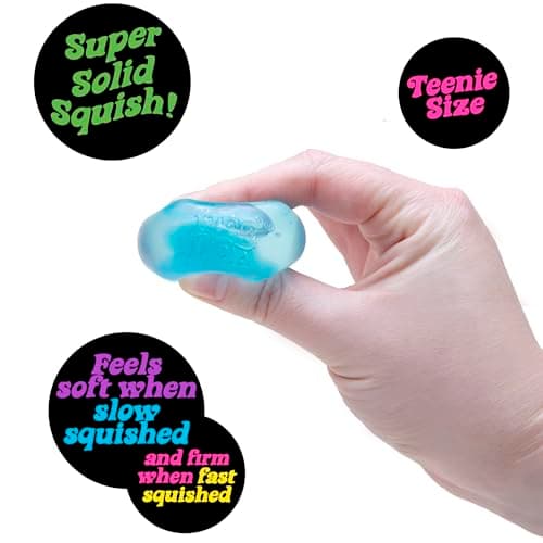 Schylling NeeDoh Nice Ice Baby - Sensory Squeeze Toy - Super Solid Squish - 1.25" Wide - Color May Vary (Pack of 1) - Image 3