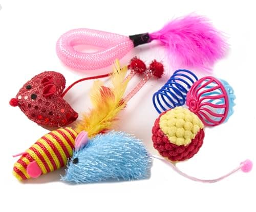 Fashion's Talk Cat Toys Variety Pack for Kitty 20 Pieces - Image 3