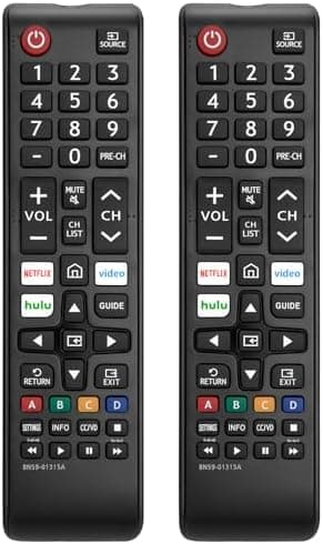 【Pack of 2】 New Universal Remote for All Samsung TV Remote, Replacement Compatible for All Samsung Smart TV, LED, LCD, HDTV, 3D, Series TV - Image 2