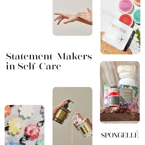 Spongelle Freesia Pear Wild Flower Buffer Body Scrubber | Bath & Shower Loofah for Women | Exfoliator with Body Wash Infused Sponge | 14+ uses - Image 7