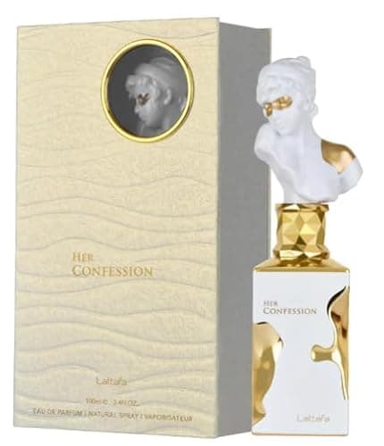 Lattafa Her Confession - Vanilla, Floral, Amber, Musk - Eau de Parfum Long-Lasting Fragrance for Women, 3.40 Ounce / 100 ml - Image 2