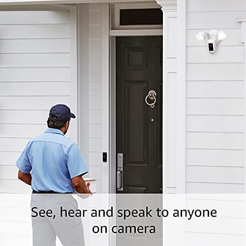 Ring Floodlight Cam Wired Plus — Outdoor home or business security with motion-activated 1080p HD video and floodlights, (2021 release) Black - Image 2
