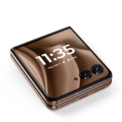 Motorola Razr+ 2025 | Unlocked | Made for US 12/256GB | 50MP Camera | Pantone Mocha Mousse - Image 7