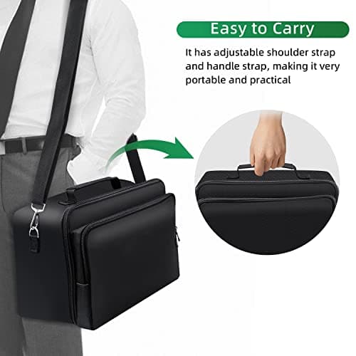 Mcbazel Xbox Series X Carry Case, Travel Case Bag Carrying Case for Xbox Series X Console/Controller/Cables/Other Xbox Series X Accessories, Black, Travel Case - Image 5