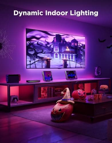 Govee HDMI 2.1 Sync Box 2, AI Sync Box with TV Backlight, Supports 8K@60Hz, 4K@144Hz, VRR and ALLM, Works with Matter and Alexa, RGBIC LED Light Strip for 75-85 inch TVs, 75 LEDs/m - Image 2