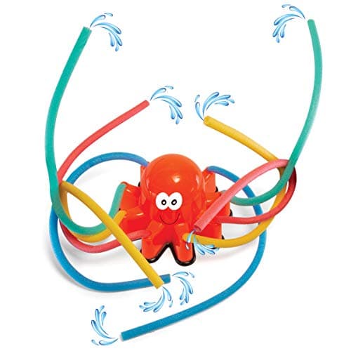 Prextex Octopus Water Sprinkler Water Fun Summer Outdoor Toy for Kids - Image 3