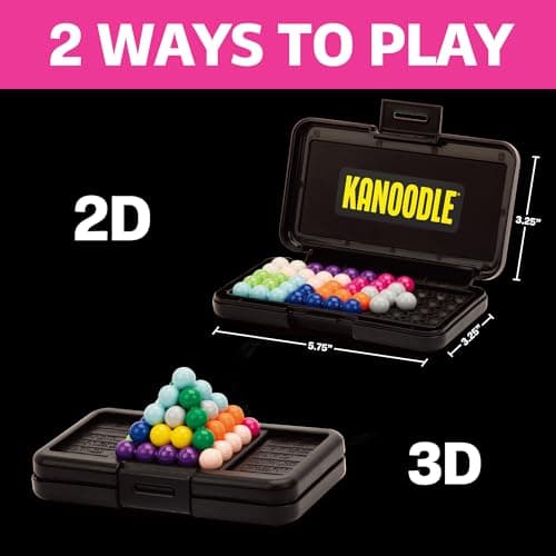 Educational Insights Kanoodle 3D Brain Teaser Puzzle Game, Featuring 200 Challenges, Easter Basket Stuffers for Kids, Gift for Ages 7+ - Image 4