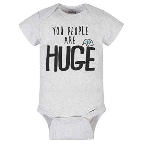 Onesies Brand baby-boys 8-pack Short Sleeve Mix & Match Bodysuits and Toddler T Shirt-Set, White Elephant, 3-6 Months US - Image 2