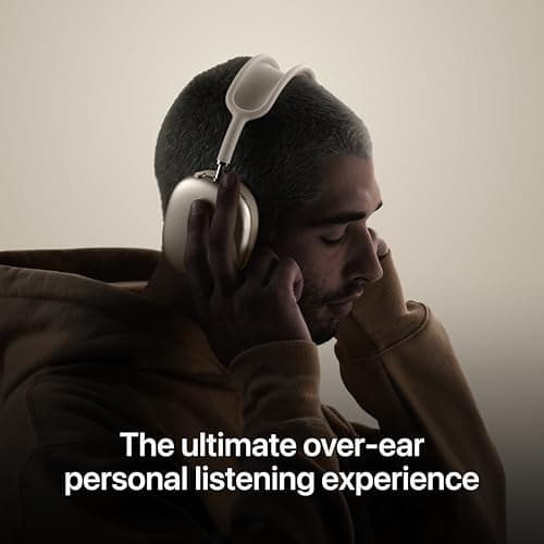 Apple AirPods Max Wireless Over-Ear Headphones, Pro-Level Active Noise Cancellation, Transparency Mode, Personalized Spatial Audio, USB-C Charging, Bluetooth Headphones for iPhone - Midnight - Image 3