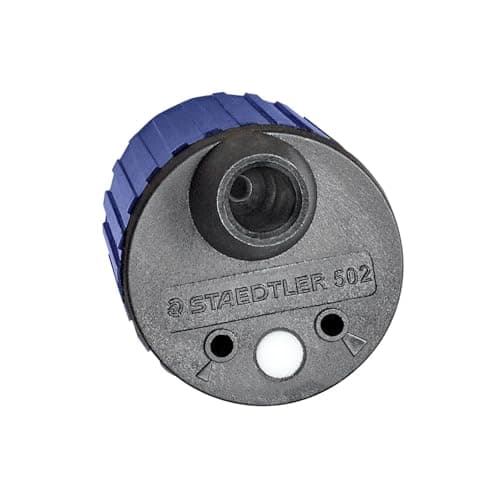 STAEDTLER Mars Lead Pointer - Precision Mechanical Pencil Sharpener with Auto-Stop for 2mm Pencils - Rotary Action with Dust Wiper & Adjustable Cone - Image 4