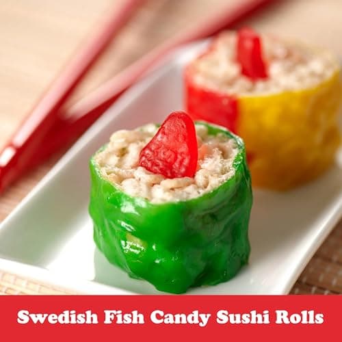 SWEDISH FISH Mini Red, White & Blue Soft & Chewy Candy, Bulk Candy, 1.8 lb - Image 9