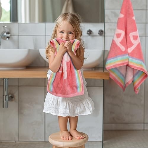 set of 12 unicorn washcloths - Image 8