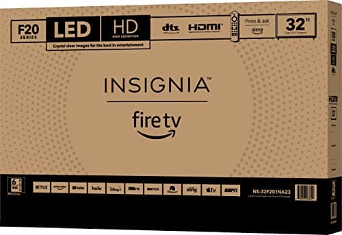 INSIGNIA 32" Class F20 Series Smart HD Fire TV, Voice Remote with Alexa, Free & Live TV - Image 9