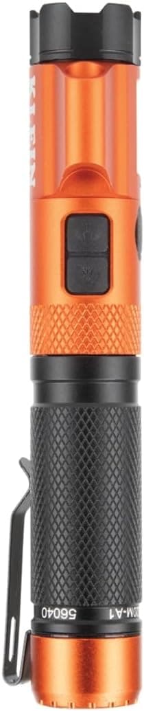 KLEIN TOOLS 56040 Magnetic LED Flashlight, 350 Lumen Rechargeable Flashlight, Twist Focus, Laser Pointer, Hands-Free, USB Charging Cable, for Work and Outdoor - Image 10