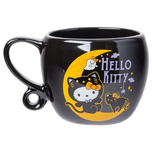 Silver Buffalo Sanrio Hello Kitty Halloween Loop Handle Ceramic Mug, 15.9 ounces - Image 2