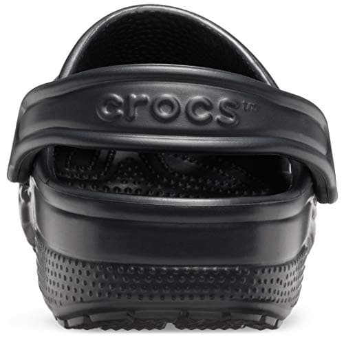 Crocs Unisex-Adult Classic Clog, Black, 9 Women/7 Men | Clogs for Women and Men - Image 2