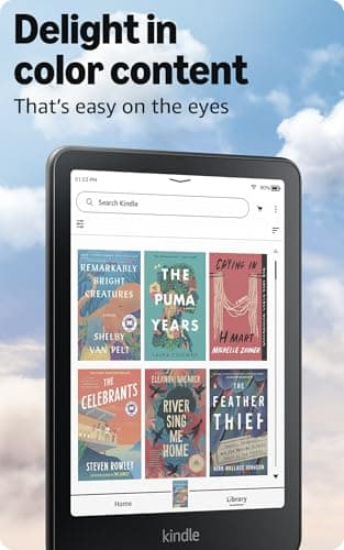 Amazon Kindle Colorsoft Signature Edition 32GB (newest model) – With color display, auto-adjusting front light, wireless charging, and long battery life - Metallic Black - Image 2