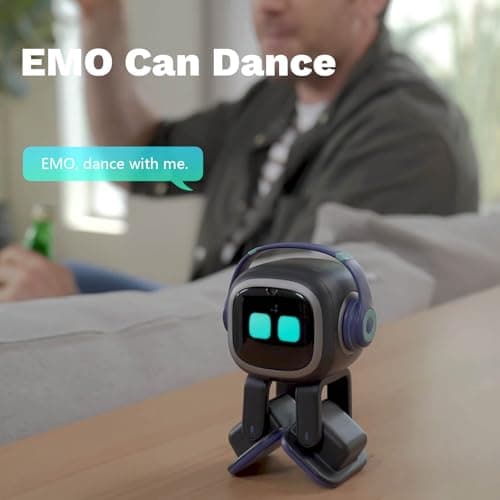 EMOPET AI Desk Robot Companion - ChatGPT Enabled with Voice Commands & Dancing, Interactive AI Robot Pet with Personality, for Adults and Kids - Image 3