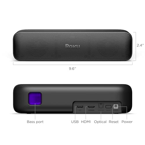 Roku Streambar SE | 2-in-1 TV Soundbar with Built-in 4K/HD/HDR Streaming, Premium Speakers, & Enhanced Speech Clarity for Crisp, Clear Dialogue - Quick Guided Simple Setup - Image 6