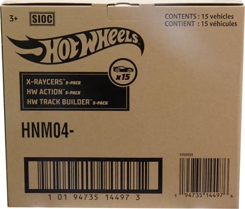 Hot Wheels Toy Cars or Trucks 5-Pack Bundle, 3-Themed Sets of 5 1:64 Scale Die-Cast Vehicles for Kids & Collectors, 15 Total (Styles May Vary) - Image 5